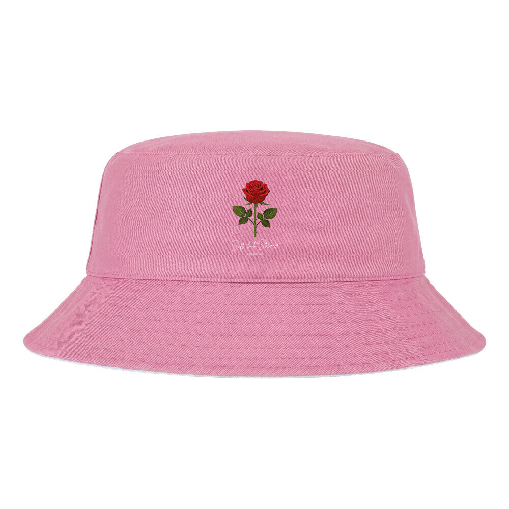 Red Rose - Bucket Hat (wendbar)