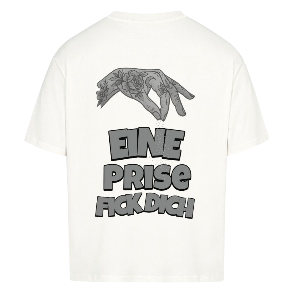 A touch of "Fuck You" - Oversized Shirt (without front print)