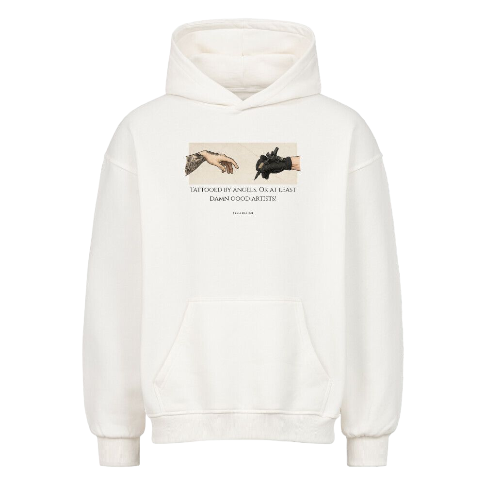 Tattooed By Angels - Oversized Hoodie