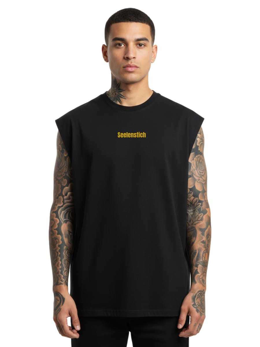 Peace Begins Inside - Sleeveless Oversized Tee