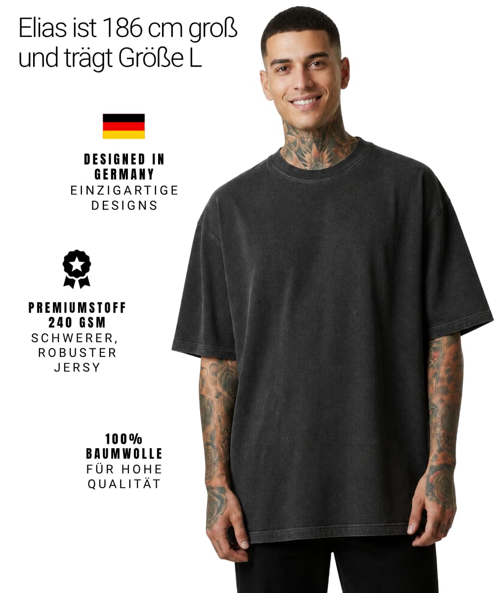 Tinte Statt Stille - Oversized Shirt