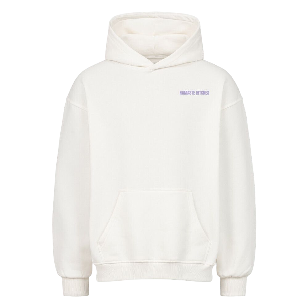 Namaste Bitches Lavendel - Oversized Hoodie