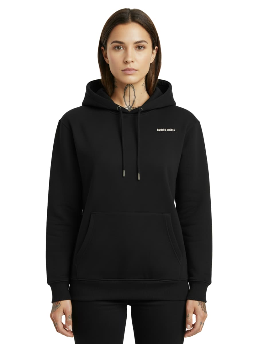Namaste Bitches Off White - Premium Hoodie