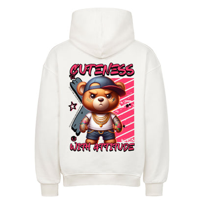 Cuteness with Attitude - Oversized Hoodie