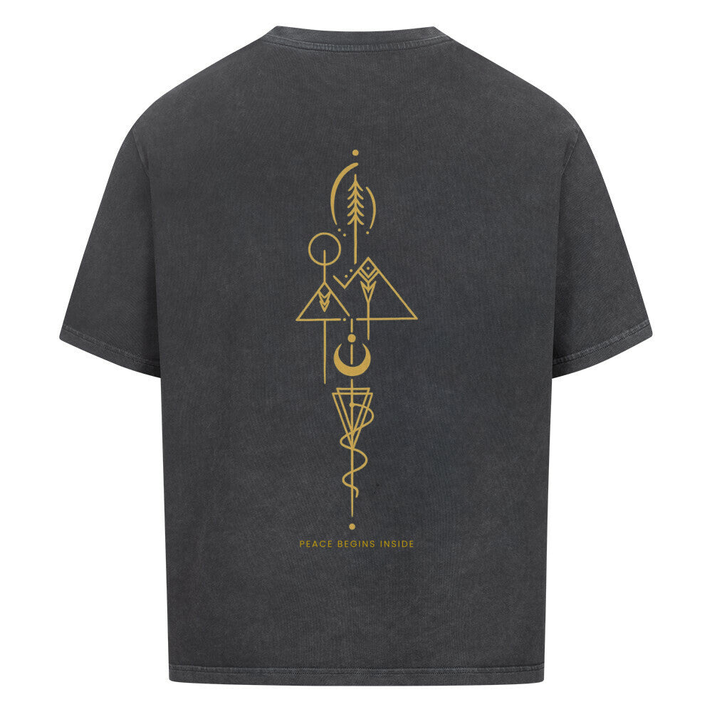 Peace Begins Inside - Oversized Shirt