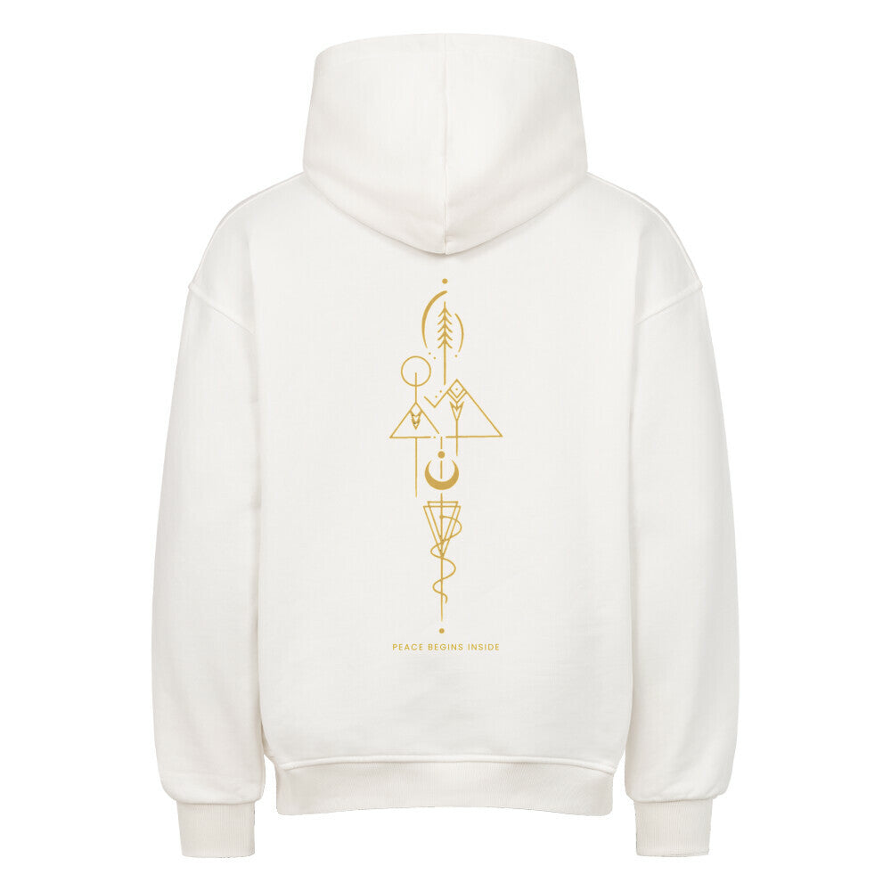 Peace Begins Inside - Oversized Hoodie