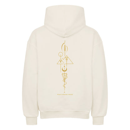 Peace Begins Inside - Oversized Hoodie
