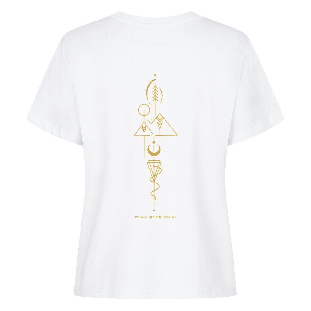Peace Begins Inside - Damen Premium Shirt