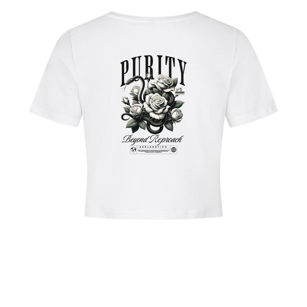 Purity - Ladies Cropped Tee