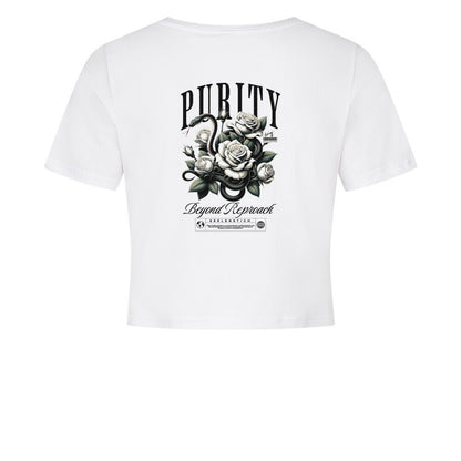 Purity - Ladies Cropped Tee