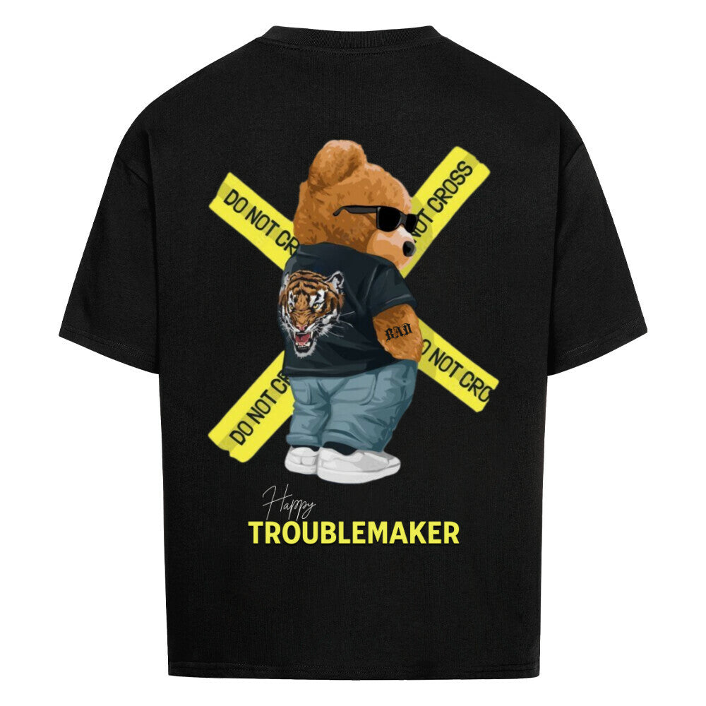 Happy Troublemaker - Oversized Shirt