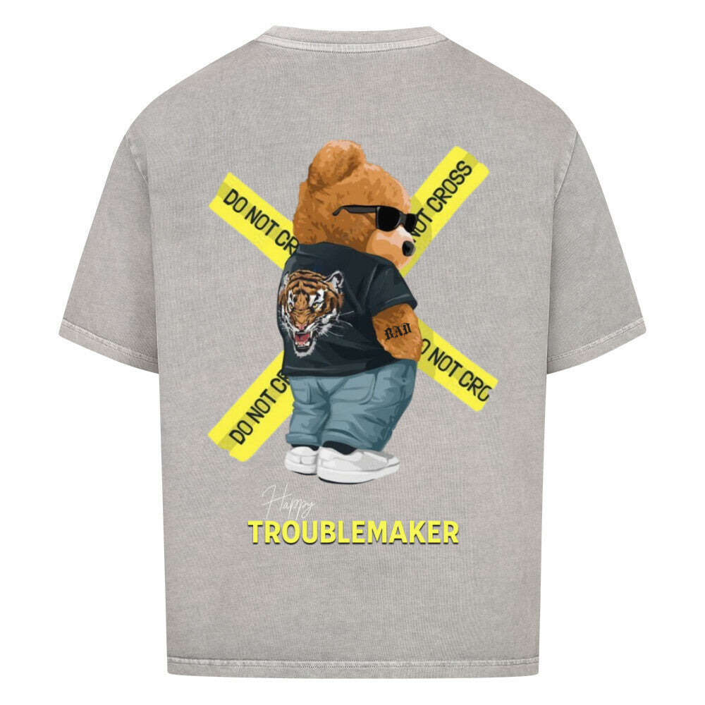 Happy Troublemaker - Oversized Shirt
