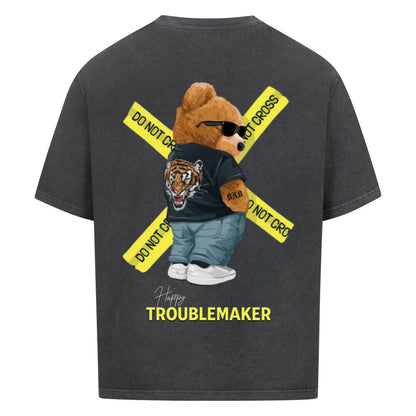 Happy Troublemaker - Oversized Shirt