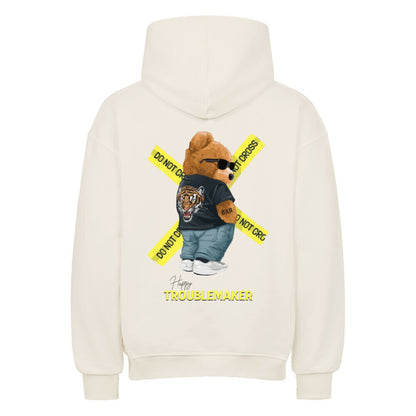 Happy Troublemaker - Oversized Hoodie