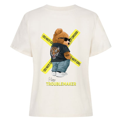Happy Troublemaker - Damen Premium Shirt