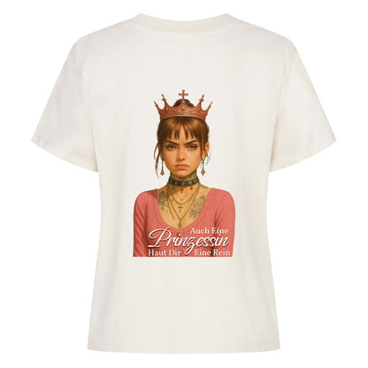 Auch eine Prinzessin haut dir eine rein - Damen Premium Shirt