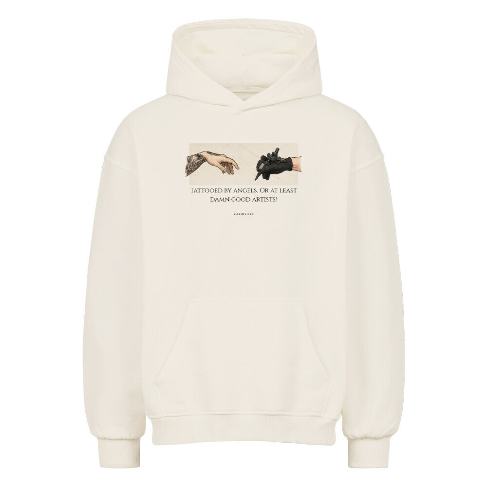 Tattooed By Angels - Oversized Hoodie