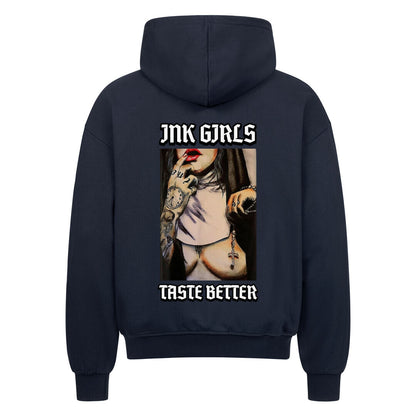 Ink Girls Taste Bette - Oversized Zipper Hoodie mit Reißverschluss