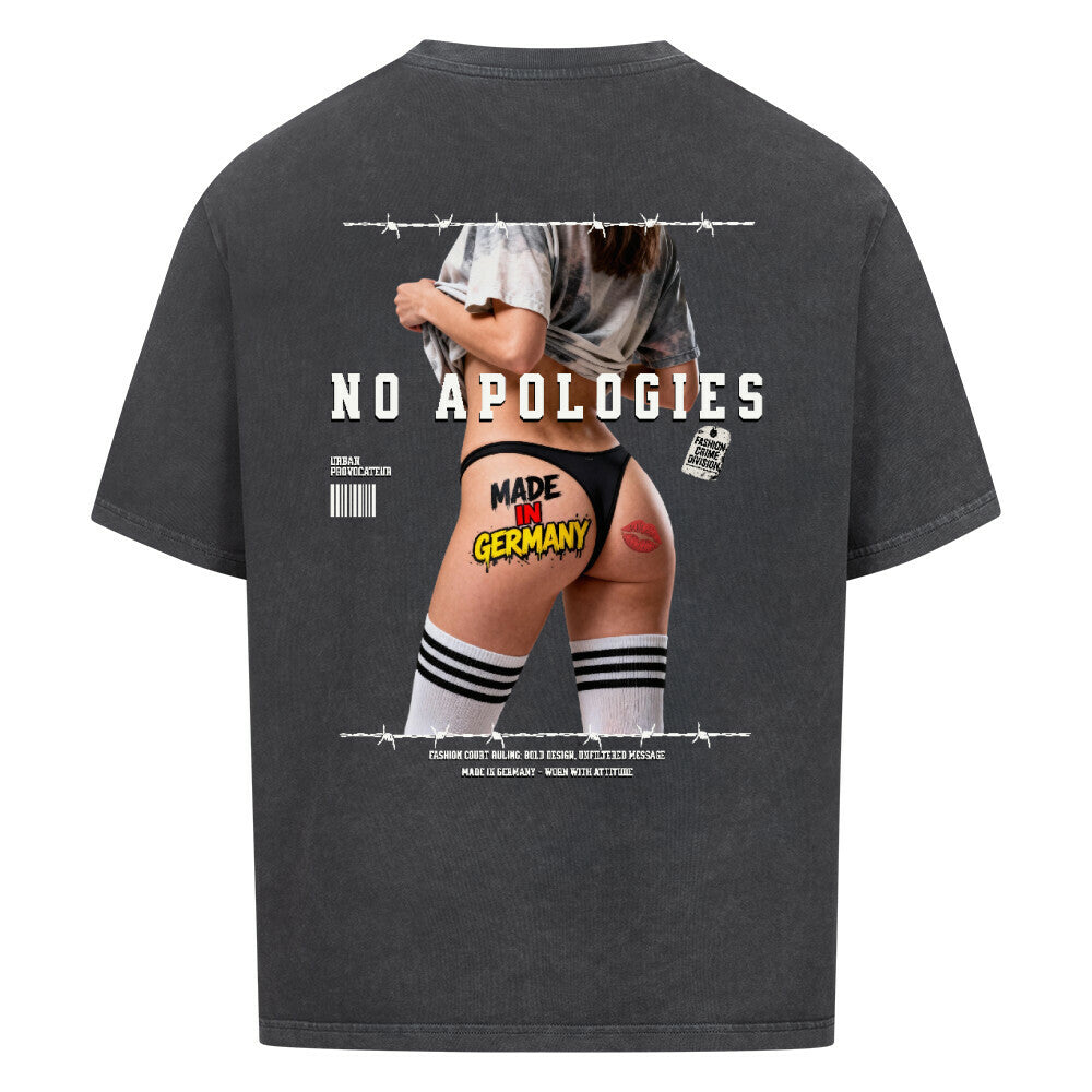 No Apologies - Oversized Shirt
