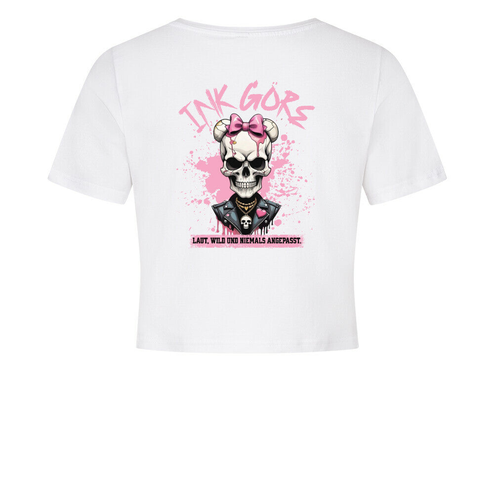 Ink Brat - Ladies Cropped Tee