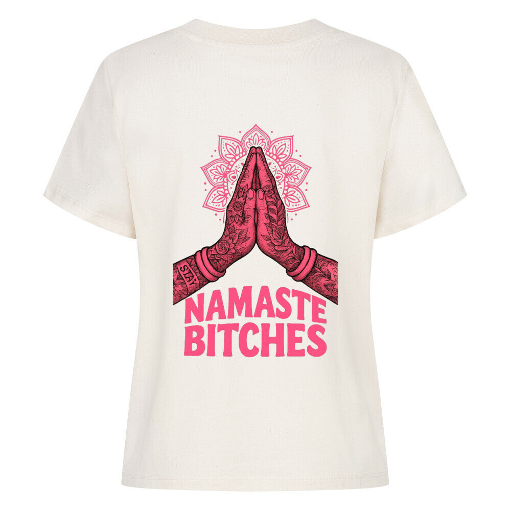Namaste Bitches - Women's Premium Shirt (without front print)