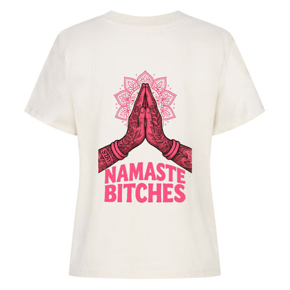 Namaste Bitches - Women's Premium Shirt (without front print)