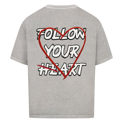 Follow Your (He)art - Oversized Shirt