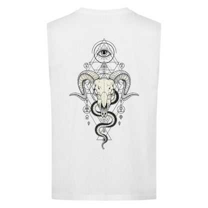 Occult Ritual - Sleeveless Oversized Tee