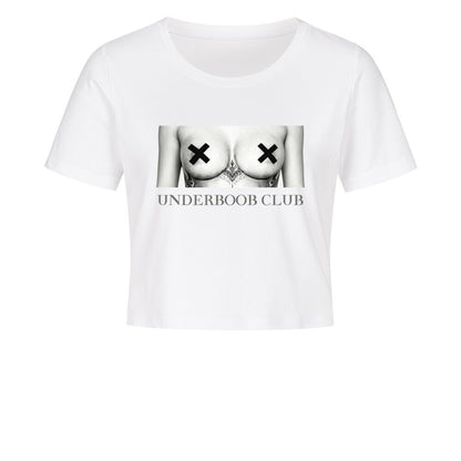 Underboob Club - Ladies Cropped Tee
