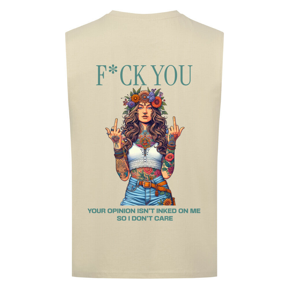 F*ck You - Sleeveless Oversized Tee