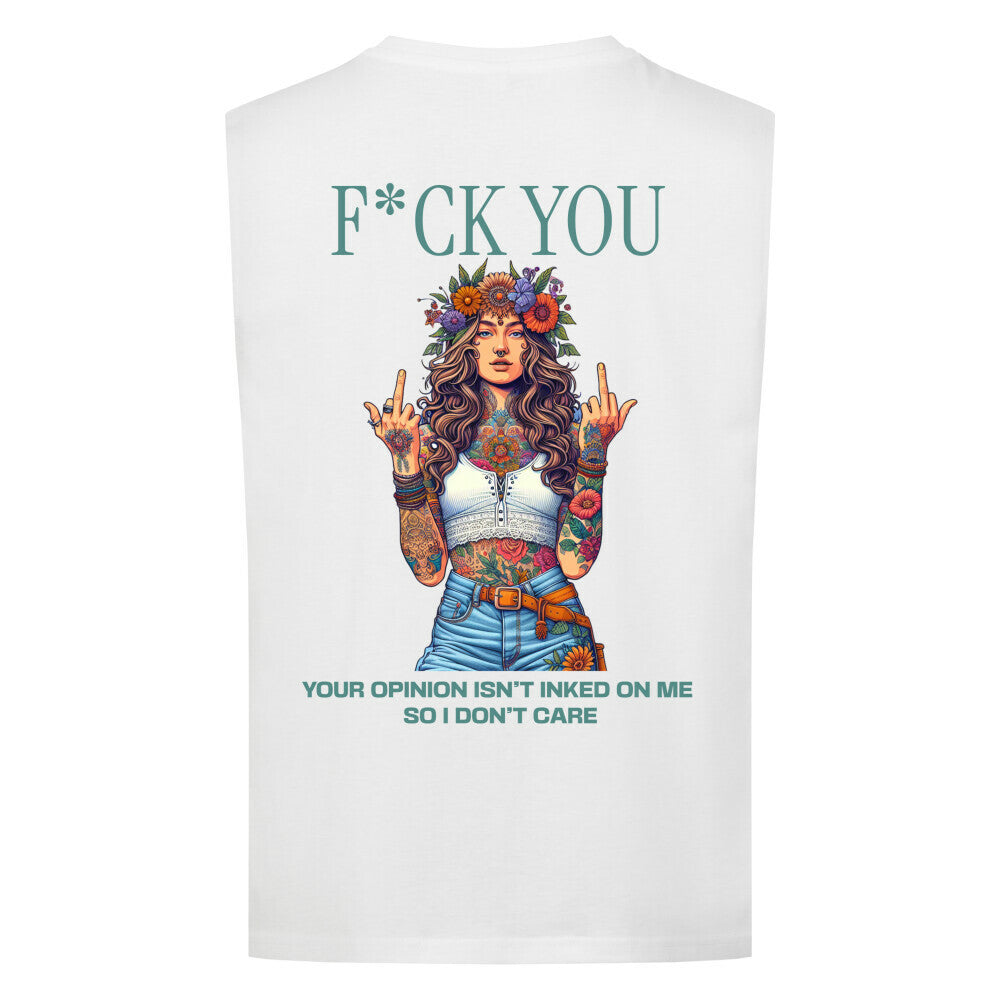 F*ck You - Sleeveless Oversized Tee