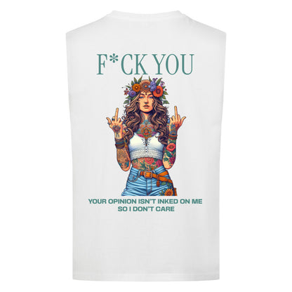 F*ck You - Sleeveless Oversized Tee