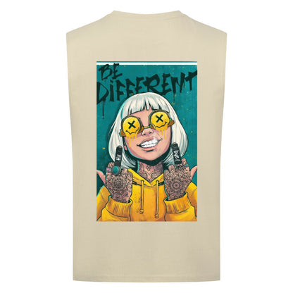 Be Different - Sleeveless Oversized Tee
