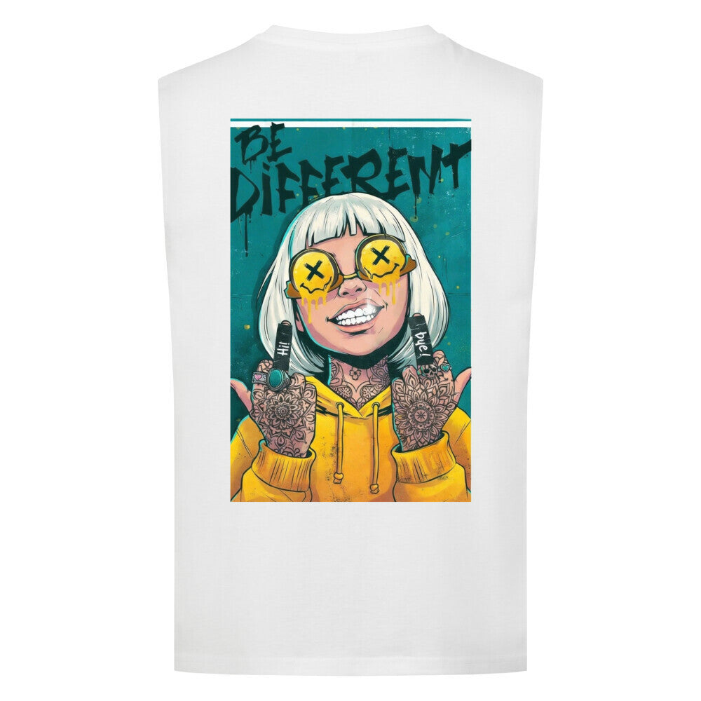 Be Different - Sleeveless Oversized Tee