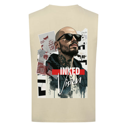 Inked Vision - Sleeveless Oversized Tee