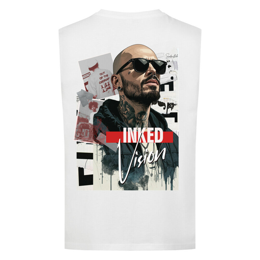 Inked Vision - Sleeveless Oversized Tee