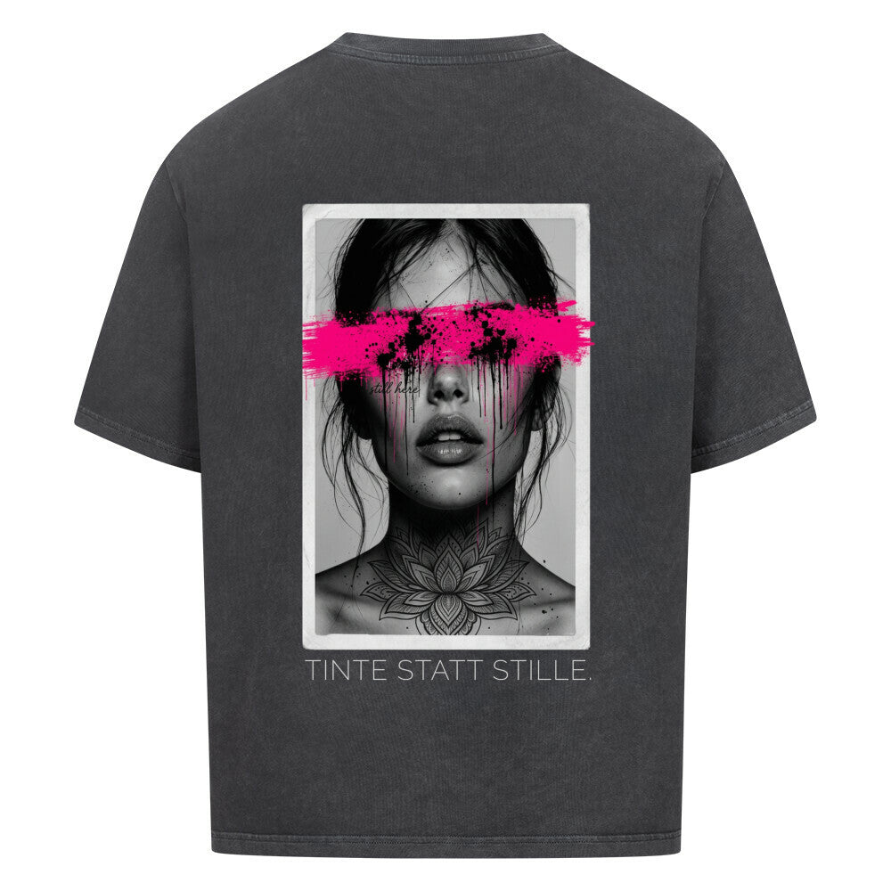 Tinte Statt Stille - Oversized Shirt