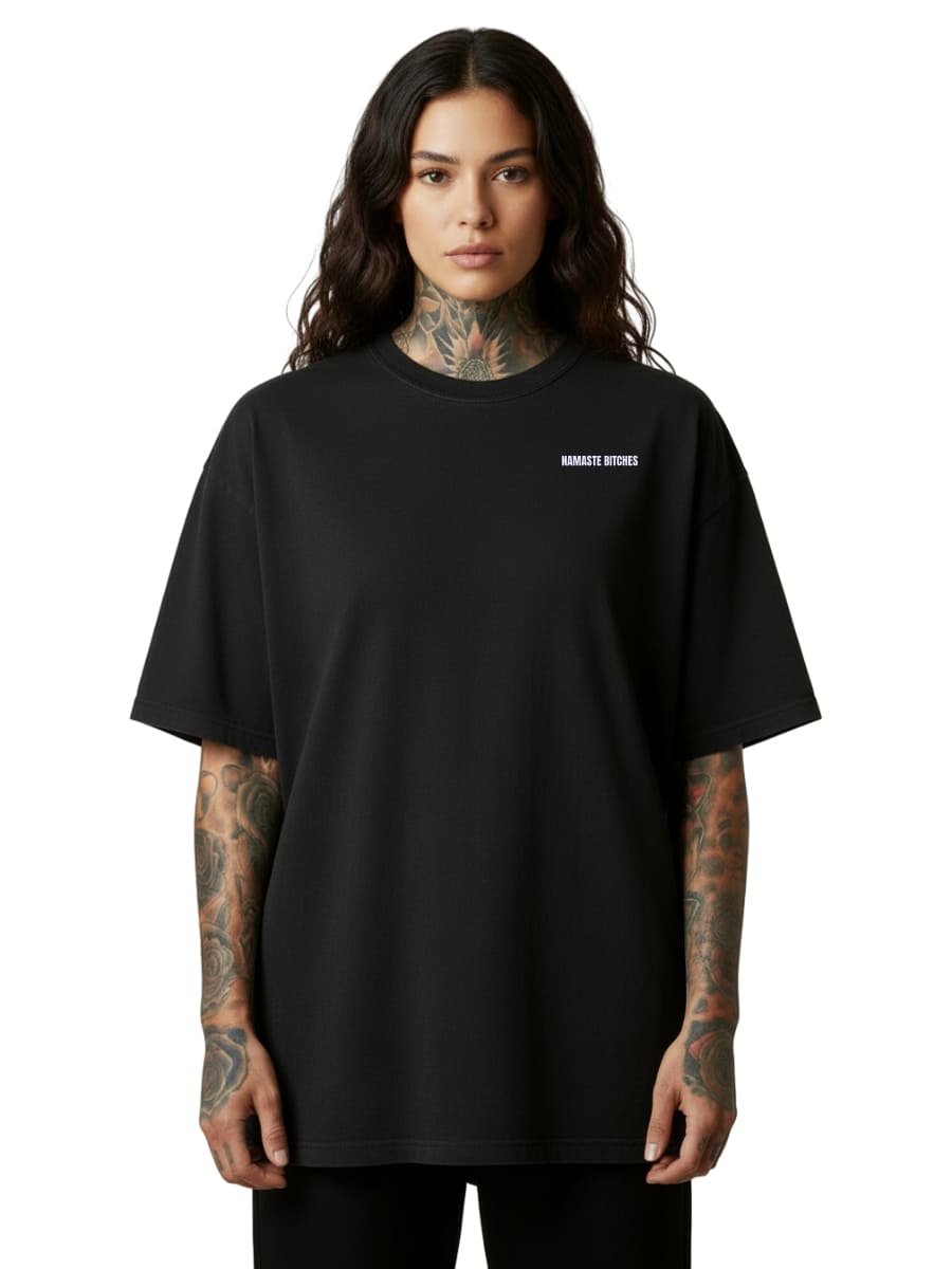 Namaste Bitches Lavender - Oversized Shirt