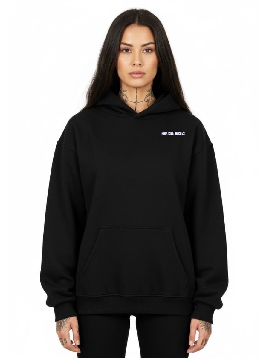 Namaste Bitches Lavendel - Oversized Hoodie