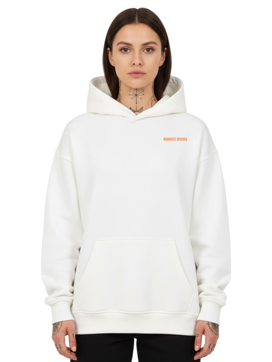 Namaste Bitches Orange - Oversized Hoodie