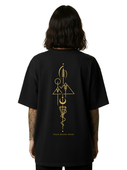 Peace Begins Inside - Oversized Shirt