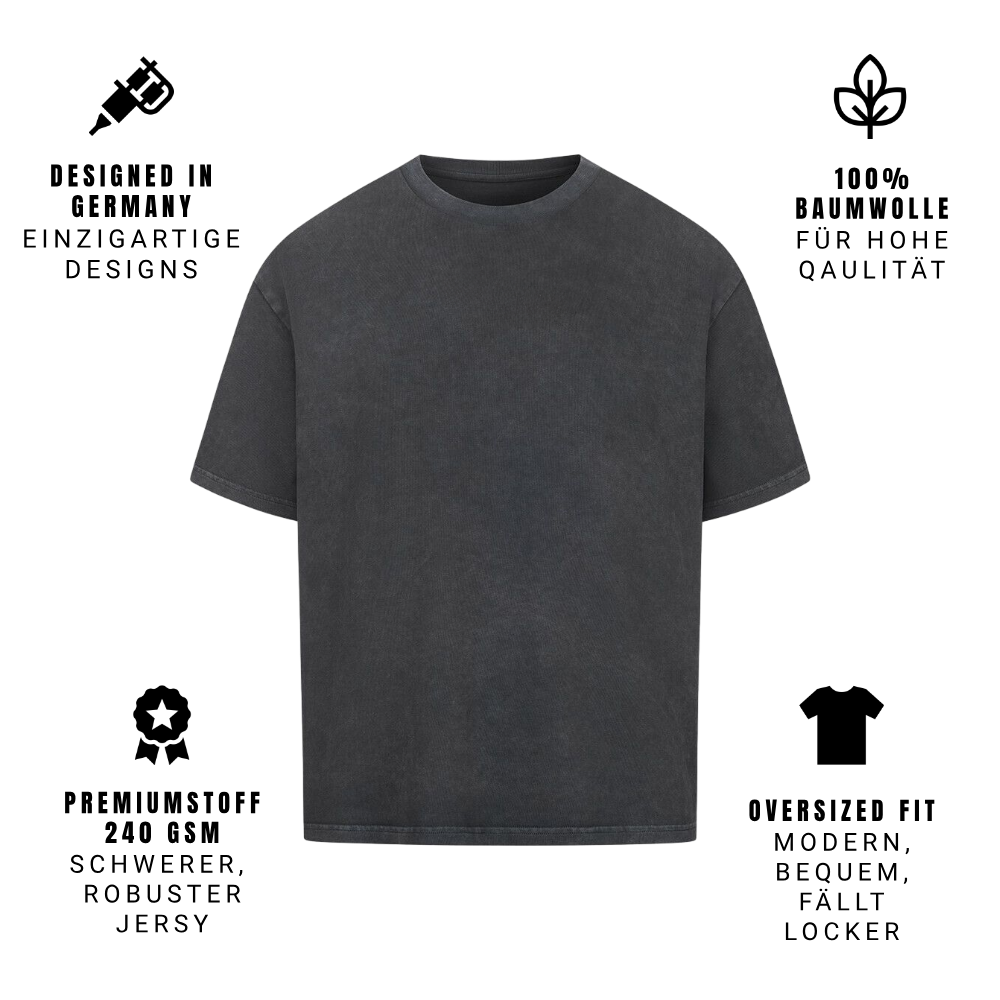 Namaste Bitches - Oversized Shirt (ohne Frontprint)