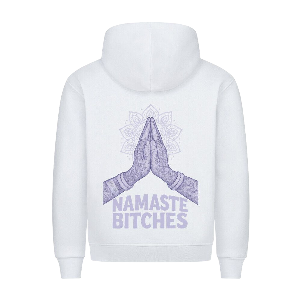 Namaste Bitches Lavendel - Premium Hoodie