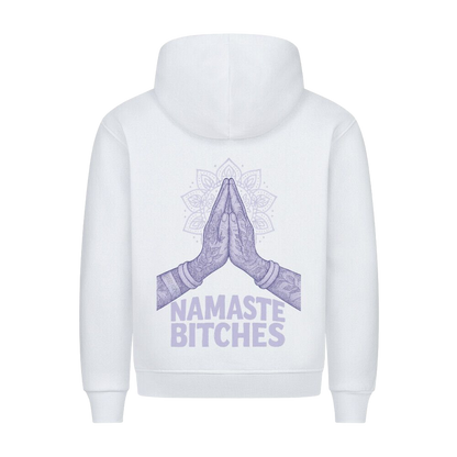 Namaste Bitches Lavendel - Premium Hoodie