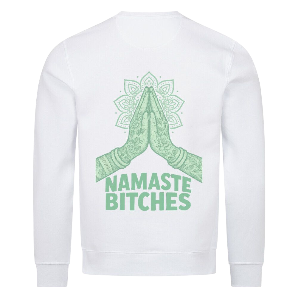 Namaste Bitches Mint - Premium Sweatshirt