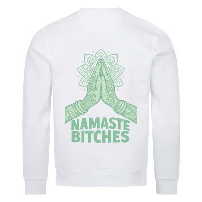 Namaste Bitches Mint - Premium Sweatshirt