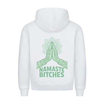Namaste Bitches Mint - Premium Hoodie