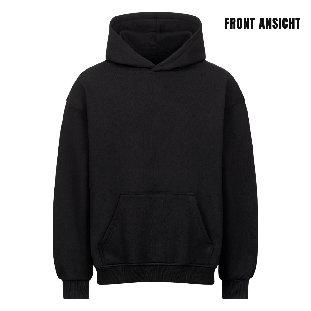 Auch eine Prinzessin haut dir eine rein - Oversized Hoodie