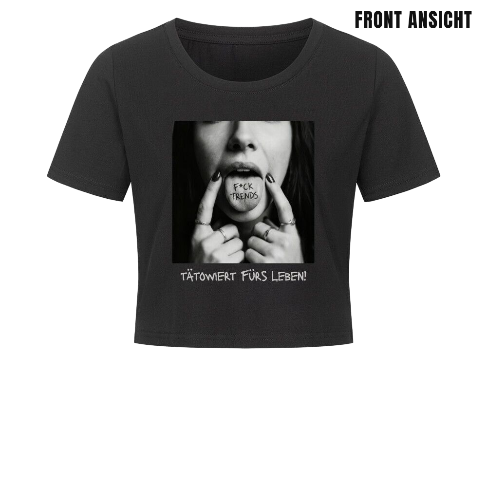 Tätowiert fürs Leben - Ladies Cropped Tee