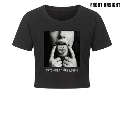 Tätowiert fürs Leben - Ladies Cropped Tee